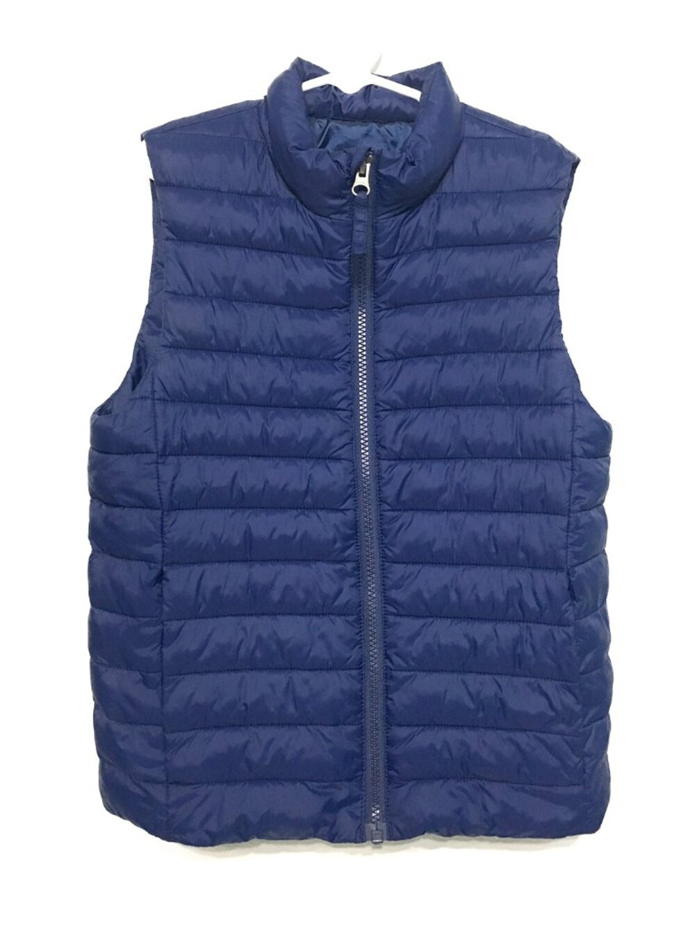 Lands' End Kids Blue Puffer Vest Size Small